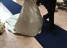 Load image into Gallery viewer, 3M 5M Wedding Aisle Runner White Blue Red Aisle Runner Rug Aisle Carpet Runner indoor Outdoor Weddings Party Thickness:0.8 mm