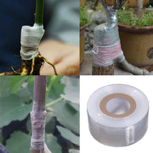 Load image into Gallery viewer, Garden Tree Plants Seedlings Supplies 30MM*120M Stretchable Grafting Grafting Tape Film Eco-friendly PE Self-adhesive
