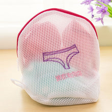 Load image into Gallery viewer, Zippered Mesh Laundry Wash Bags Foldable Delicates Lingerie Bra Socks Underwear Washing Machine Clothes Protection Net Basket
