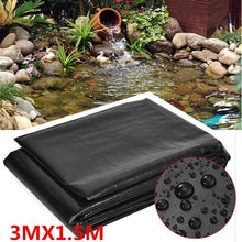Load image into Gallery viewer, 13 Sizes Thicken Waterproof Liner film Fish Pond Liner Garden Pool Reinforced HDPE Heavy Duty Guaranty Landscaping Pool Pond

